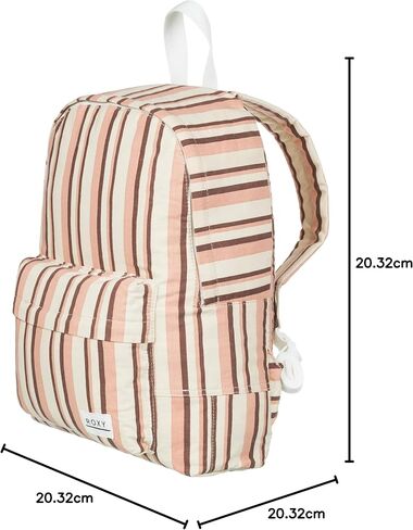 Roxy Women's Sugar Baby Backpack | Travel |Vacation | Work | Everyday Carry | 16L Capacity - Banana Stripe in Saudi Arabia