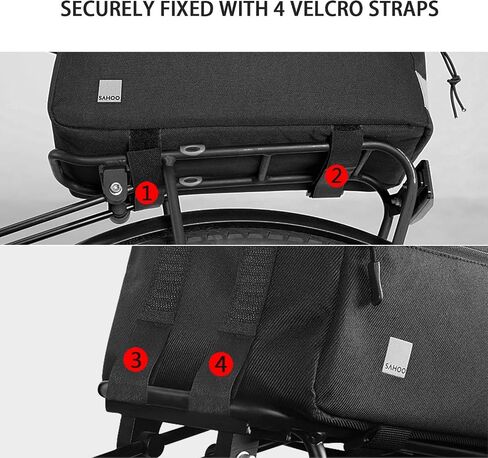 Bike Insulated Rack Bag Bike Pannier Rear Rack Bike Bag Back Pack Bicyle Painner Trunk Bag Series (142091) in Saudi Arabia