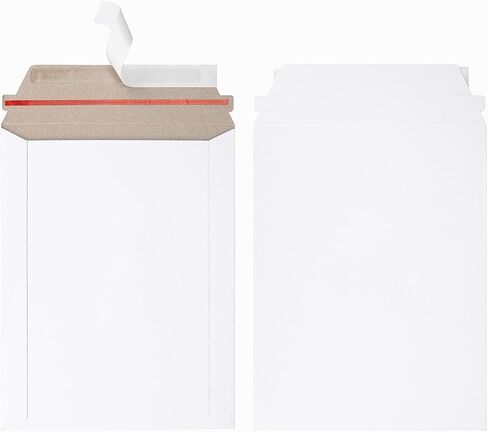 ProLine 9 x 11.5 self seal rigid photo shipping flats cardboard envelope mailer (100) in Saudi Arabia