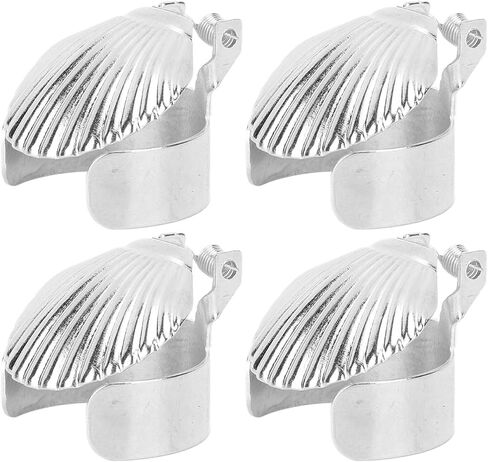 4Pcs Candle Snuffer Candle Extinguisher Metal Shell Pattern Automatic Candle Stopper for Candle Extinguishing (Gold), Generic5h793x8vtf-11 in Saudi Arabia