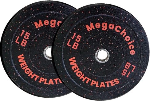 Rubber Bumper Plates 2 In,Weight Plates With Steel Hub for Home Gym,Single,Pair or Set(2x10 Lb,2x15 Lb,2x25 Lb,2x35 Lb,2x45 Lb) in Saudi Arabia