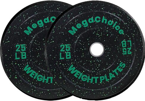 Rubber Bumper Plates 2 In,Weight Plates With Steel Hub for Home Gym,Single,Pair or Set(2x10 Lb,2x15 Lb,2x25 Lb,2x35 Lb,2x45 Lb) in Saudi Arabia