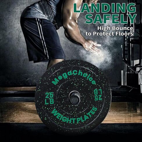 Rubber Bumper Plates 2 In,Weight Plates With Steel Hub for Home Gym,Single,Pair or Set(2x10 Lb,2x15 Lb,2x25 Lb,2x35 Lb,2x45 Lb) in Saudi Arabia