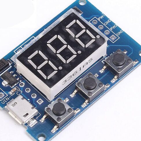1 قطعة الرقمية 2 قناة PWM مربع موجة نبض إشارة مولد قابل للتعديل PWM نبض تردد 1 هرتز-150 كيلو هرتز LED العرض in Kuwait