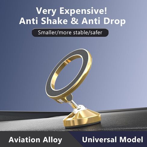 for MagSafe Car Mount, 360° Rotation Magnetic Car Phone Holder for Air Vent, iPhone Car Phone Mount Fit iPhone 15 14 13 12 Pro Max Plus, Samsung, LG, MagSafe Car Accessories in Kuwait