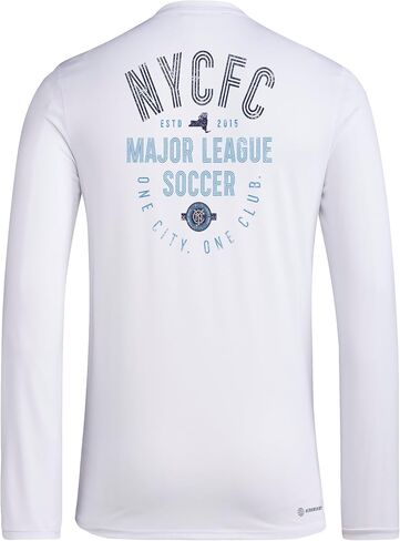 تيشيرت New York City Fc بأكمام طويلة للرجال من أديداس in Saudi Arabia