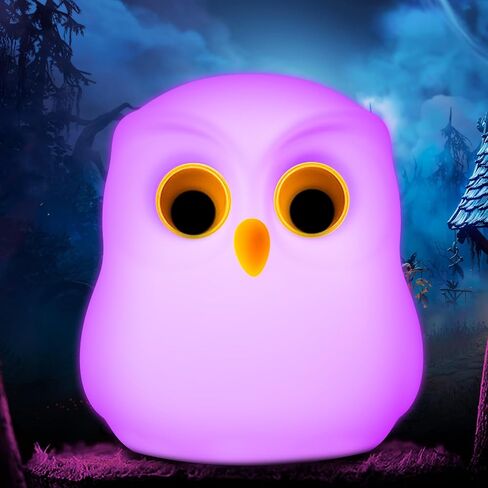Bunny Night Light for Kids,7 Color RGB Gradient Cute Night Light Child Companion Rechargeable Bunny Night Light,Cute Silicone Baby Lamp,Sleep Reassurance Lamps Can be Used for Breastfeeding in Saudi Arabia