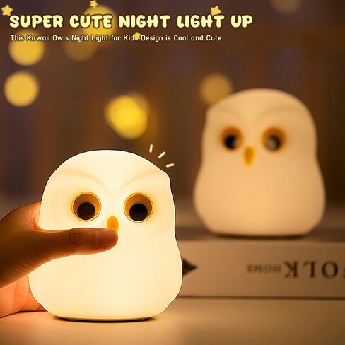 Bunny Night Light for Kids,7 Color RGB Gradient Cute Night Light Child Companion Rechargeable Bunny Night Light,Cute Silicone Baby Lamp,Sleep Reassurance Lamps Can be Used for Breastfeeding in Saudi Arabia