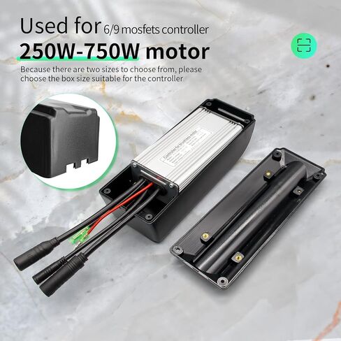 MUSELK Ebike صندوق التحكم ، حجمان لمجموعة تحويل Ebike صندوق بطارية الليثيوم للدراجات الكهربائية الدراجات الجبلية in Kuwait