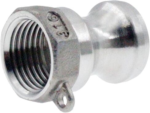 316 Stainless Steel Global Type A Cam and Groove Hose Fitting,1''Camlock Fittings,Male Adapter Female NPT Thread Camlock Fitting 2 Pack in Saudi Arabia
