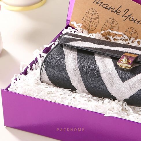 PACKHOME Gift Box 11x7.8x2.3 Inches, Gift Box with Lid, Sturdy Shirt Box with Magnetic Lid for Wrapping Gifts(Glossy Pink) in Saudi Arabia