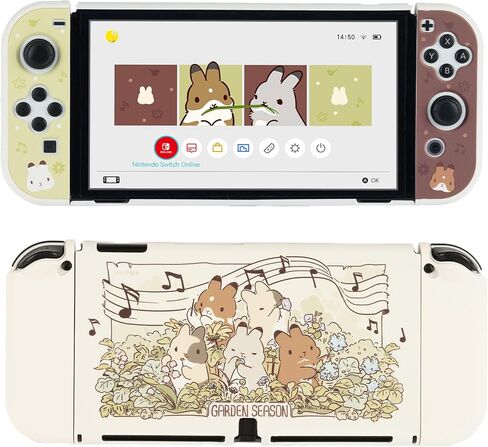 GeekShare Protective Case for Switch Slim Cover Case, Hard PC Anti Scratch Protective Shell Compatible with Nintendo Switch - Team Timothy in Kuwait