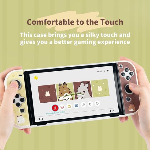 GeekShare Protective Case for Switch Slim Cover Case, Hard PC Anti Scratch Protective Shell Compatible with Nintendo Switch - Team Timothy in Kuwait