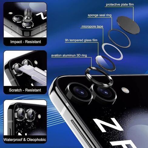 CYCFAIML [2 حزمة من واقي شاشة Samsung Galaxy Z Flip 5 EPU Film + 2X Flip 5 فيلم داخلي مرن للشاشة] HD شفاف عالي الوضوح، مضاد للكسر، خالٍ من الفقاعات لشاشة Samsung Galaxy Z Flip 5 5G in Saudi Arabia