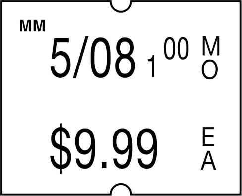 مجموعة أدوات راحة مسدس الملصقات: متضمنة. قلم تحديد بخطين من سبيدي مارك، ملصقات قابلة للإزالة وبكرات حبر، DayMark IT118138 in Kuwait