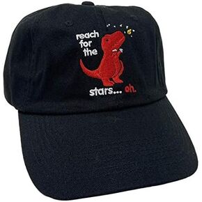 Goodie Two Sleeves Reach for The Stars Dinosaur Dad Cap