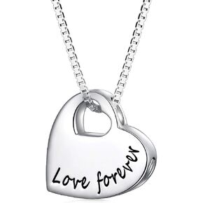 JZMSJF S925 Sterling Silver Butterfly Heart Urn Necklace for Ashes Cremation Memorial Keepsake Jewelry for Women in Kuwait
