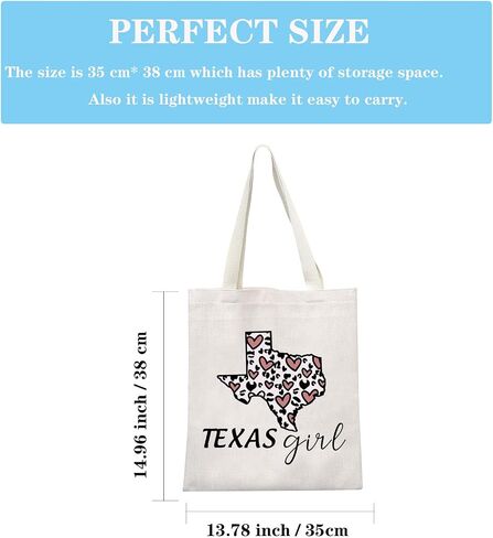 حقيبة هدايا GJTIM Texas هدية تكساس لون ستار ستيت هدية فخورة من تكساس هدية تكساس فتاة مكياج بسحاب حقيبة (فتاة تكساس سوداء) in Saudi Arabia