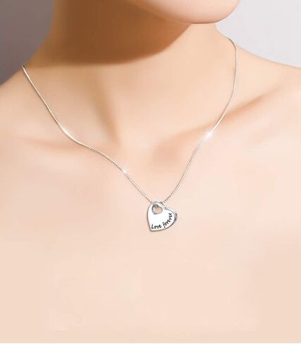 JZMSJF S925 Sterling Silver Butterfly Heart Urn Necklace for Ashes Cremation Memorial Keepsake Jewelry for Women in Kuwait