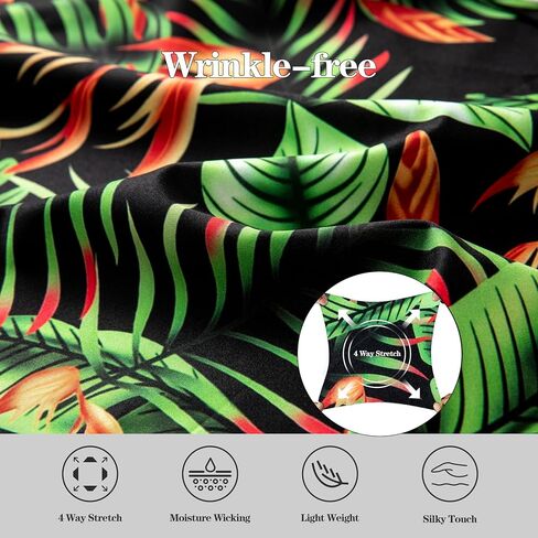 FT FENTENG Men's Casual Button Down Shirts Regular Fit Short Sleeve Hawaiian Shirt for Men in Saudi Arabia