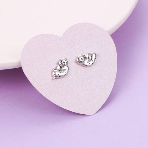 أقراط Yearace S925 من الفضة الإسترليني العصرية للنساء المراهقات مجوهرات للبنات هدايا عيد الميلاد وأعياد الميلاد in Kuwait