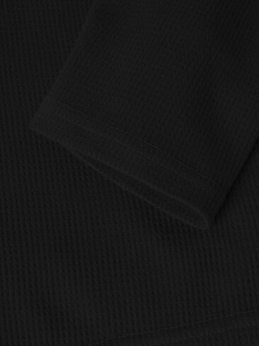 SOLY HUX Men's T Shirts Long Sleeve Round Neck Waffle Knit Tee Tops in Saudi Arabia