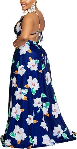 Women Sexy Printed Dress Plus Size Loose Club Outfits in Saudi Arabia