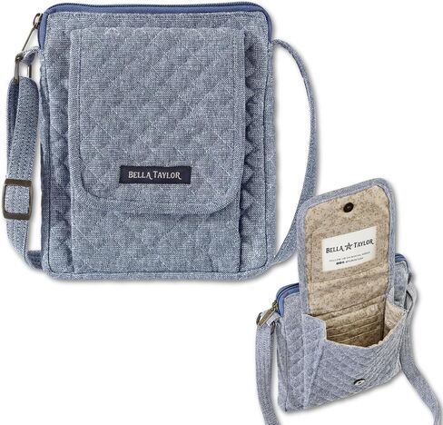 Bella Taylor Mini Crossbody Purse with Built In Wallet in Saudi Arabia