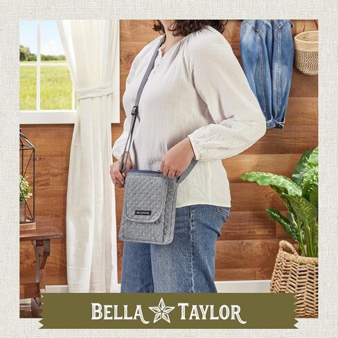 Bella Taylor Mini Crossbody Purse with Built In Wallet in Saudi Arabia