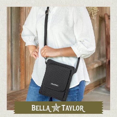 Bella Taylor Mini Crossbody Purse with Built In Wallet in Kuwait