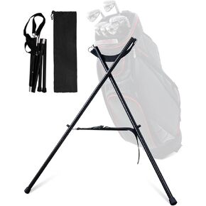 مرفق حامل حقيبة جولف ذو أسنان كبيرة، حامل حقيبة جولف خفيف الوزن، حامل قابل للتركيب لحقيبة الجولف، ملحقات حقيبة الجولف المحمولة، أرجل قابلة للطي in Kuwait