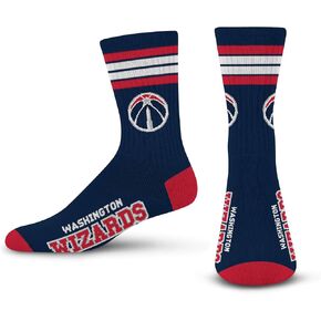 For Bare Feet 4 Stripe Deuce NBA Crew Sock