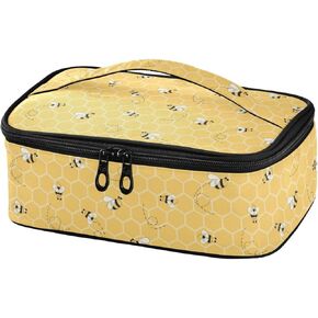 Kids Lunch Bag for Boys Girls Bows Pink Color Insulated Lunch Box Women Men Cooler Thermal Meal Tote Kit for School Office Picnic