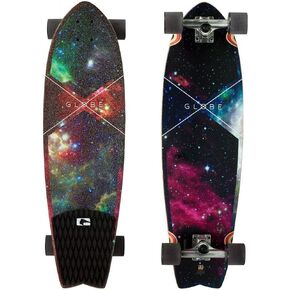 Globe Skateboard Cruiser Complete Chromantic Galaxy Space 9.5" x 33"