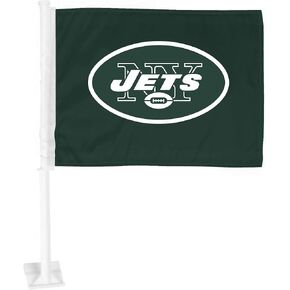 FANMATS 41682 New York Jets Car Flag 2-pk
