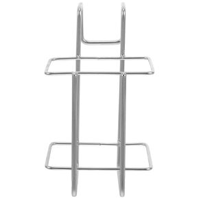 Uonlytech Sharps Container Hanging Bracket Stainless Steel Sharps Box Hanger Blades Disposal Case Rack Sharp Safety Locking Wire Bracket for Sharp Waste Disposal Silver