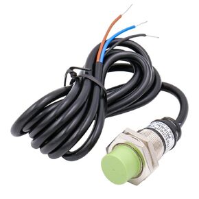 M18 Inductive Proximity Sensor Switch PR18-8DN Cylindrical Type Detector 8mm DC12-24V 3-Wire NPN NO(Normally Open) CE