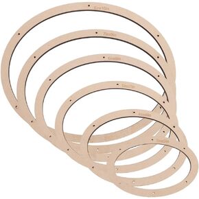 FINGERINSPIRE 7 Pcs Stained Glass Oval Layout Frame 6 Size Handcrafted Colored Glass Frame Creative Art Glass Fixed Frame Oval Shaped Staine Glass Cutting Auxiliary Tools Glass DIY Craft Projects