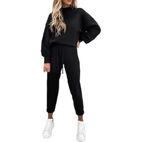 أطقم ملابس رياضية نسائية من TOLENY مكونة من قطعتين وسويت شيرت وسروال رياضي in Kuwait