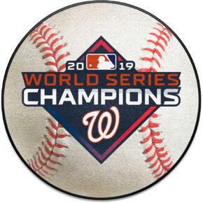 FANMATS MLB Unisex-Adult Baseball Rug - 27in. Diameter