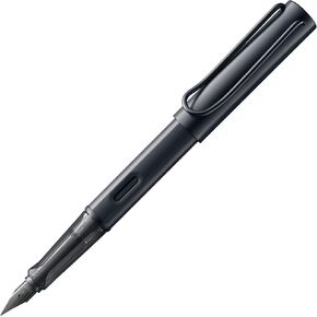 LAMY AL-star turmaline - Fountain Pen with ergonomic grip & black steel nib in size EF - lightweight aluminum body - including LAMY T 10 blue cartridge - Right-Handed