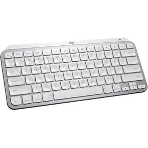 Logitech MX Keys S for Mac، لوحة مفاتيح لاسلكية، كتابة دقيقة تشبه الكمبيوتر المحمول، مفاتيح قابلة للبرمجة، إضاءة خلفية، بلوتوث USB C قابلة لإعادة الشحن لأجهزة MacBook Pro، MacBook Air، iMac، iPad - رمادي فضائي