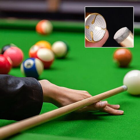 2in1 Snooker Pool Cue Tip Tool Billiard Cue Accessories Shaper/Tapper/Aerator in Kuwait