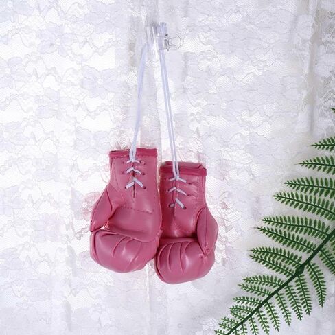 Leadigol 10 Pcs Mini Boxing Gloves Miniature, 5 Pairs Punching Gloves Ornament Hanging Decoration Holiday Christmas Ornament Hanging Car Pendant in Saudi Arabia