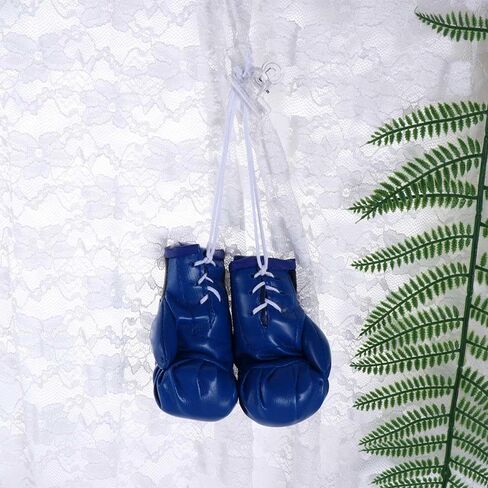 Leadigol 10 Pcs Mini Boxing Gloves Miniature, 5 Pairs Punching Gloves Ornament Hanging Decoration Holiday Christmas Ornament Hanging Car Pendant in Saudi Arabia