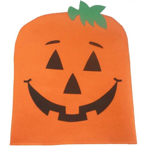 Amosfun 2Pcs Halloween Pumpkin Chair Back Cover Halloween Home House Decorations Ornaments in Saudi Arabia