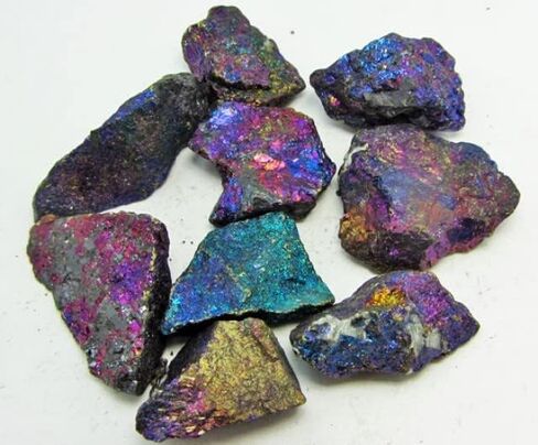 Pachamama Essentials Peacock Ore Crystal - Chalcopyrite Natural Rough Specimen - Healing Stone - Crystal Healing (Large) in Saudi Arabia