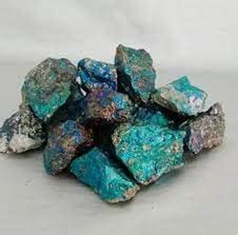 Pachamama Essentials Peacock Ore Crystal - Chalcopyrite Natural Rough Specimen - Healing Stone - Crystal Healing (Large) in Saudi Arabia
