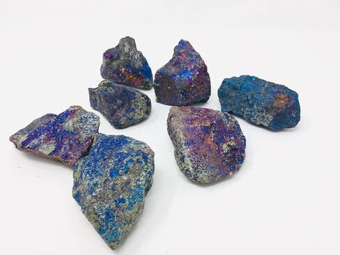 Pachamama Essentials Peacock Ore Crystal - Chalcopyrite Natural Rough Specimen - Healing Stone - Crystal Healing (Large) in Saudi Arabia