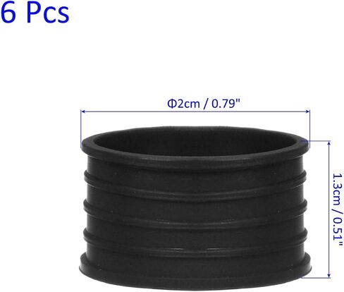 Badminton Racket Handle Grip Ring - Rubber Anti-Slip Fix Ring Grip Band, Apply to Badminton Tennis Rackets/Handle in Saudi Arabia